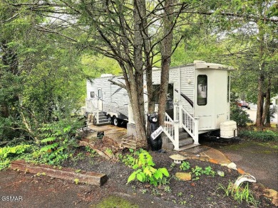 Enjoy a spacious and private RV lot with a lovely patio perfect on Bent Creek Golf Course in Tennessee - for sale on GolfHomes.com, golf home, golf lot