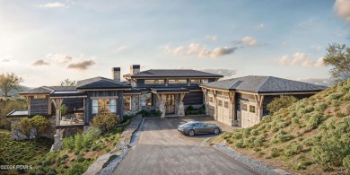 This exceptional new-construction estate, crafted for effortless on Red Ledges Golf Club in Utah - for sale on GolfHomes.com, golf home, golf lot