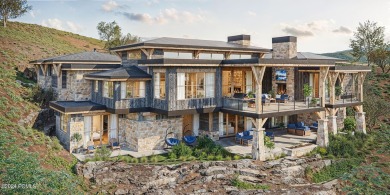 This exceptional new-construction estate, crafted for effortless on Red Ledges Golf Club in Utah - for sale on GolfHomes.com, golf home, golf lot