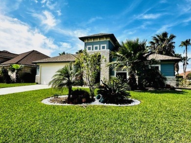 Welcome to this stunning waterfront home in the sought-after SPI on South Padre Island Golf Club in Texas - for sale on GolfHomes.com, golf home, golf lot