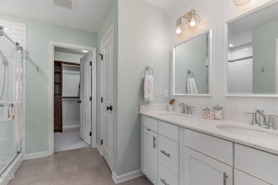 Nestled in the sought-after Legacy at Jordan Lake community on The Preserve At Jordan Lake Golf Club in North Carolina - for sale on GolfHomes.com, golf home, golf lot