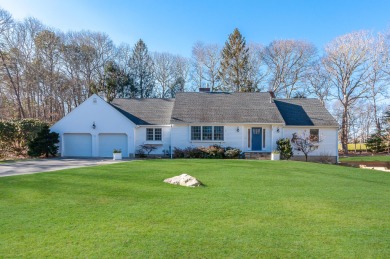 Renovated bucolic 3 bedroom Cape, just under an acre, nestled on on Cummaquid Golf Club in Massachusetts - for sale on GolfHomes.com, golf home, golf lot