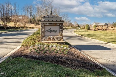 Nestled in the sought-after Legacy at Jordan Lake community on The Preserve At Jordan Lake Golf Club in North Carolina - for sale on GolfHomes.com, golf home, golf lot