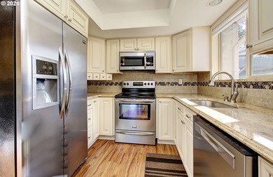 Welcome home to this beautifully updated condo overlooking the on Mint Valley Golf Course in Washington - for sale on GolfHomes.com, golf home, golf lot