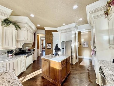 Custom Built Estate adjoining a beautiful Golf Course featuring on  in Oklahoma - for sale on GolfHomes.com, golf home, golf lot