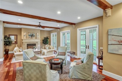 Nestled in the prestigious Berkeley Hall community, this on Berkeley Hall Golf Club in South Carolina - for sale on GolfHomes.com, golf home, golf lot