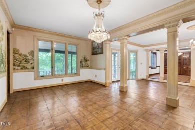 Exquisite single-family Tudor residence nestled in the charming on Keith Hills Country Club  in North Carolina - for sale on GolfHomes.com, golf home, golf lot