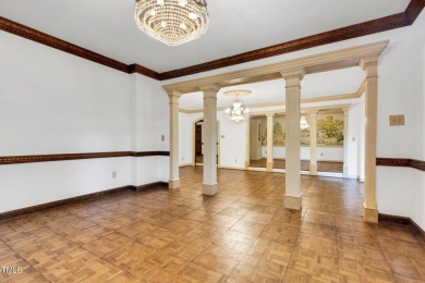 Exquisite single-family Tudor residence nestled in the charming on Keith Hills Country Club  in North Carolina - for sale on GolfHomes.com, golf home, golf lot
