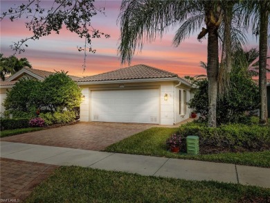 Step into this stunning VillageWalk of Bonita Capri model in on Palmira Golf and Country Club in Florida - for sale on GolfHomes.com, golf home, golf lot