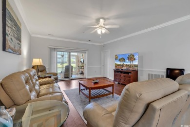 1st floor end unit located 2.2 miles from public beach access on on Myrtlewood Golf Course and Club  in South Carolina - for sale on GolfHomes.com, golf home, golf lot
