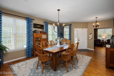 FABULOUS HOME IN CARILLON LAKES, A 55+ COMMUNITY.  THIS HOME HAS on Carillon Lakes 3 Hole Course in Illinois - for sale on GolfHomes.com, golf home, golf lot