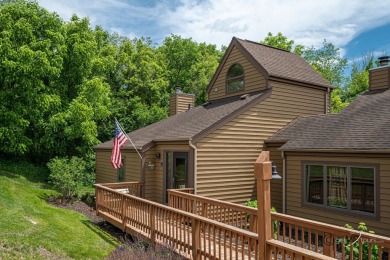 Enjoy added peace and quiet in this desirable end-unit location on Eagle Ridge Inn and Resort in Illinois - for sale on GolfHomes.com, golf home, golf lot