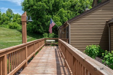 Enjoy added peace and quiet in this desirable end-unit location on Eagle Ridge Inn and Resort in Illinois - for sale on GolfHomes.com, golf home, golf lot