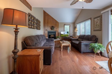 Enjoy added peace and quiet in this desirable end-unit location on Eagle Ridge Inn and Resort in Illinois - for sale on GolfHomes.com, golf home, golf lot