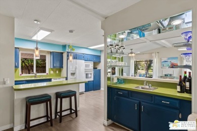 With a private setting on an elevated street in Cathedral City's on Date Palm Country Club in California - for sale on GolfHomes.com, golf home, golf lot