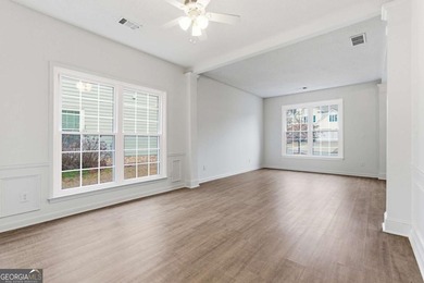 Lovely home in a prime Johns Creek location, tucked in an active on The Standard Club in Georgia - for sale on GolfHomes.com, golf home, golf lot