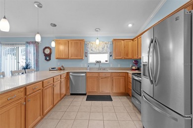 PRIVACY, BEAUTY, GORGEOUS SUNSETS & EASY LIVING in this Upgraded on The Links of Spruce Creek in Florida - for sale on GolfHomes.com, golf home, golf lot