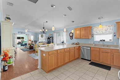 PRIVACY, BEAUTY, GORGEOUS SUNSETS & EASY LIVING in this Upgraded on The Links of Spruce Creek in Florida - for sale on GolfHomes.com, golf home, golf lot