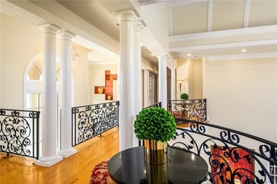 Gated custom built Mediterranean Estate privately elevated on on Oakview Golf and Country Club in Georgia - for sale on GolfHomes.com, golf home, golf lot