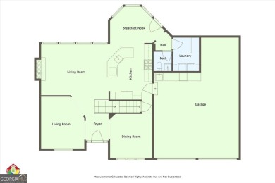 Prepare to be impressed! Meticulously maintained, this 4 BR/3.5 on Bridgemill Golf Club in Georgia - for sale on GolfHomes.com, golf home, golf lot