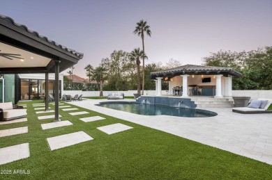 Situated on a scenic and sprawling 42,838 sqft lot in one of the on Camelback Golf Club in Arizona - for sale on GolfHomes.com, golf home, golf lot