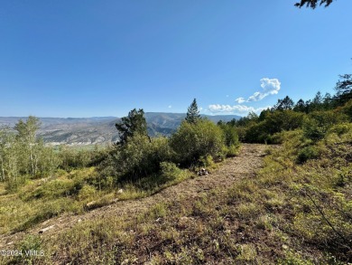 Touted as one of the best view lots in the Travis Creek on Red Sky Ranch and Golf Club in Colorado - for sale on GolfHomes.com, golf home, golf lot