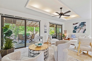 Nestled behind the gates of a tranquil, secure community on the on Hawaii Kai Golf Course  in Hawaii - for sale on GolfHomes.com, golf home, golf lot