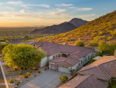 Experience ultimate privacy & sweeping hilltop vistas in the on Sanctuary Golf Course At WestWorld in Arizona - for sale on GolfHomes.com, golf home, golf lot