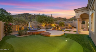 Experience ultimate privacy & sweeping hilltop vistas in the on Sanctuary Golf Course At WestWorld in Arizona - for sale on GolfHomes.com, golf home, golf lot