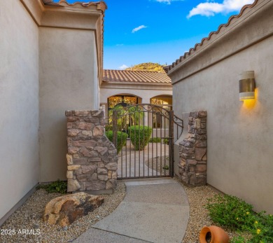 Experience ultimate privacy & sweeping hilltop vistas in the on Sanctuary Golf Course At WestWorld in Arizona - for sale on GolfHomes.com, golf home, golf lot