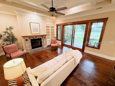 A view that stops you in your tracks - lagoon to golf, as far as on Moss Creek Golf Club in South Carolina - for sale on GolfHomes.com, golf home, golf lot
