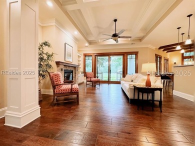 A view that stops you in your tracks - lagoon to golf, as far as on Moss Creek Golf Club in South Carolina - for sale on GolfHomes.com, golf home, golf lot