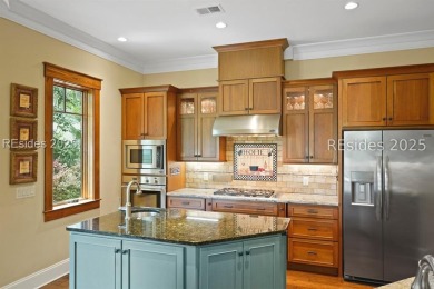 A view that stops you in your tracks - lagoon to golf, as far as on Moss Creek Golf Club in South Carolina - for sale on GolfHomes.com, golf home, golf lot