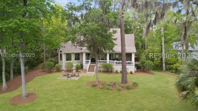 A view that stops you in your tracks - lagoon to golf, as far as on Moss Creek Golf Club in South Carolina - for sale on GolfHomes.com, golf home, golf lot