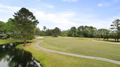 A view that stops you in your tracks - lagoon to golf, as far as on Moss Creek Golf Club in South Carolina - for sale on GolfHomes.com, golf home, golf lot