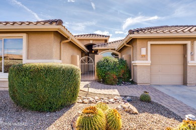Expanded Laredo model with private casita in the gated, Quail on Quail Creek Country Club  in Arizona - for sale on GolfHomes.com, golf home, golf lot