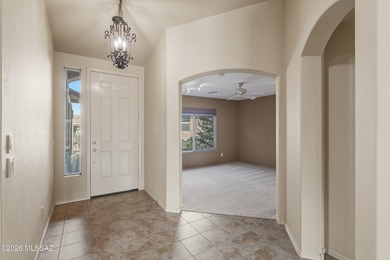 Expanded Laredo model with private casita in the gated, Quail on Quail Creek Country Club  in Arizona - for sale on GolfHomes.com, golf home, golf lot