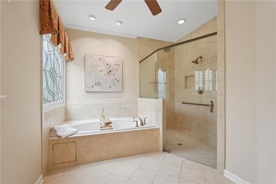 Designed for comfort, privacy, and flexibility, this rare ranch on Brookstone Golf and Country Club in Georgia - for sale on GolfHomes.com, golf home, golf lot