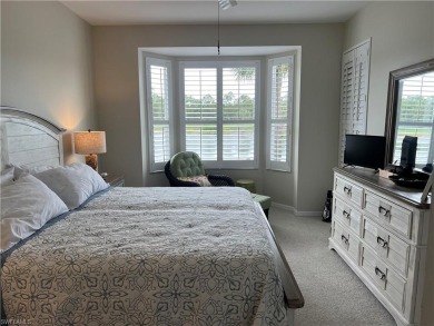 Enjoy resort style living in this stunning 2 bed 2bath + den on Naples Heritage Golf and Country Club in Florida - for sale on GolfHomes.com, golf home, golf lot
