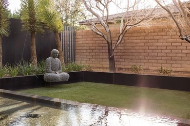 Pristine symmetrical landscaping paves your entrance into this on Bears Best Las Vegas Golf Club in Nevada - for sale on GolfHomes.com, golf home, golf lot