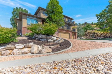This beautiful Bountiful East Bench home has a large grassy on Eaglewood Golf Course in Utah - for sale on GolfHomes.com, golf home, golf lot