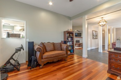 This beautiful Bountiful East Bench home has a large grassy on Eaglewood Golf Course in Utah - for sale on GolfHomes.com, golf home, golf lot
