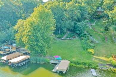 Lakefront Lot with Dock and Boat Lift! on Oak Run Golf Course in Illinois - for sale on GolfHomes.com, golf home, golf lot