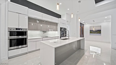 Welcome to your dream home! Nestled on a spacious lot,in front on Burnt Store Golf Club in Florida - for sale on GolfHomes.com, golf home, golf lot