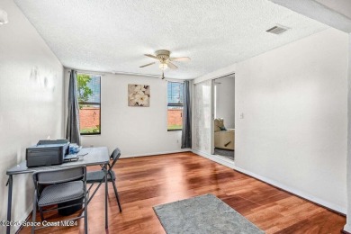 Nestled in the heart of Suntree, this delightful 2-bed, 2-bath on Suntree Country Club in Florida - for sale on GolfHomes.com, golf home, golf lot