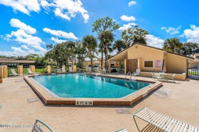 Nestled in the heart of Suntree, this delightful 2-bed, 2-bath on Suntree Country Club in Florida - for sale on GolfHomes.com, golf home, golf lot