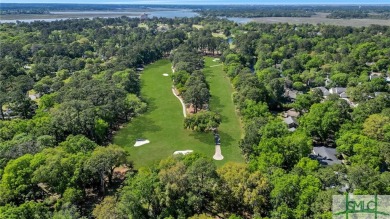 This Southern Charm stunner is located just a few feet outside on Wilmington Island Club in Georgia - for sale on GolfHomes.com, golf home, golf lot