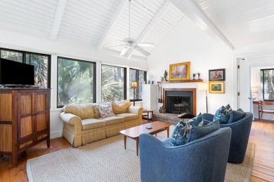 Classic cottage overlooking the 7th fairway of Seabrook Island's on The Seabrook Island Club in South Carolina - for sale on GolfHomes.com, golf home, golf lot