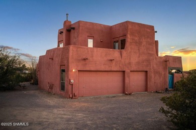 One of a kind Eddie Chavez home featuring original Pueblo style on New Mexico St Univ Golf Course in New Mexico - for sale on GolfHomes.com, golf home, golf lot