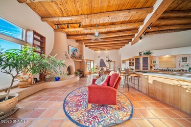 One of a kind Eddie Chavez home featuring original Pueblo style on New Mexico St Univ Golf Course in New Mexico - for sale on GolfHomes.com, golf home, golf lot